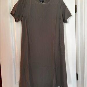 Eileen Fisher Washable Stretch Casual Jewel Neck Dress